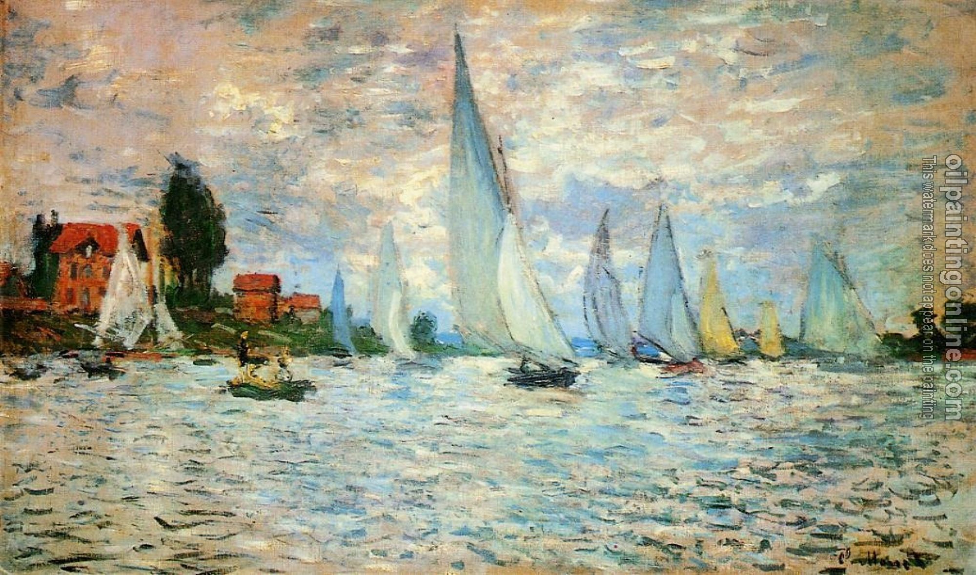 Monet, Claude Oscar - Regatta at Argenteuil